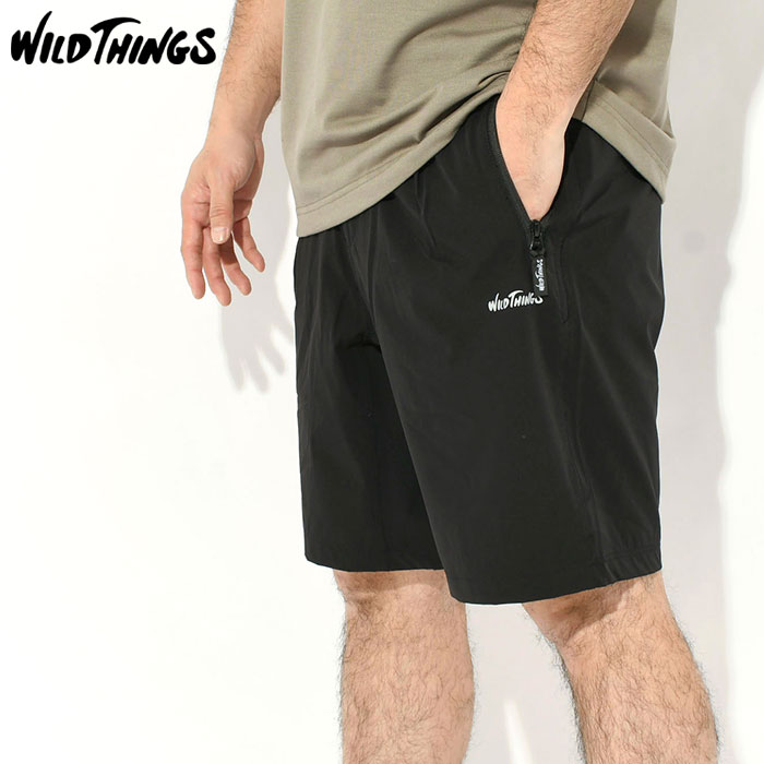 WILD THINGS（ワイルドシングス） ハーフパンツ メンズ エラスティック