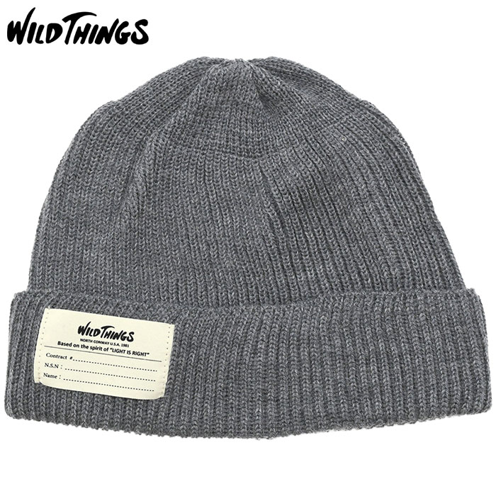 ウール　帽子 WILD THINGS（ワイルドシングス） ニット帽 WILD THINGS 26FW ウール