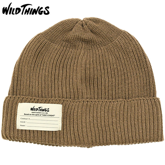 WILD THINGS（ワイルドシングス） ニット帽 WILD THINGS 26FW ウール