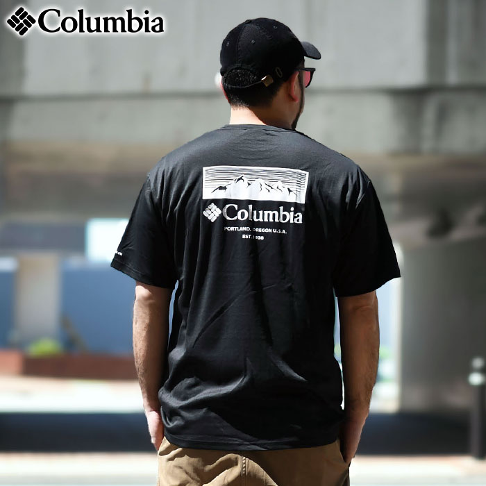 Columbia コロンビア Tシャツ 半袖 メンズ グレイシャル ビスタ