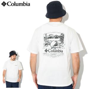 コロンビア Tシャツ 半袖 Columbia メンズ ロッカウェイ リバー バック グラフィック (...