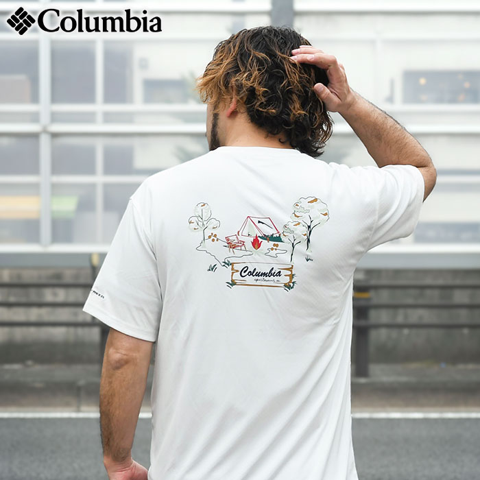 Columbia（コロンビア） Tシャツ 半袖 メンズ レイク アローヘッド
