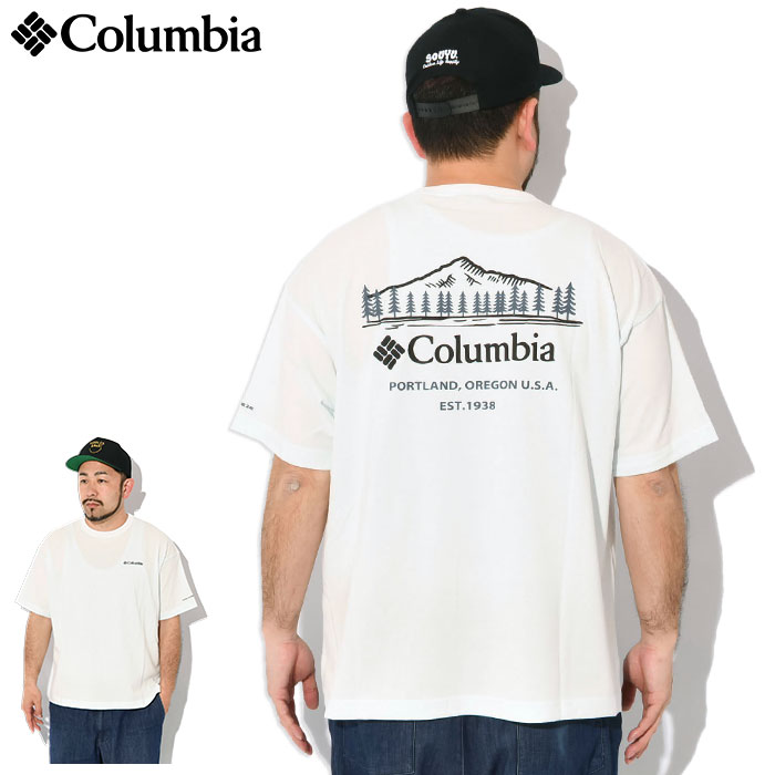Columbia コロンビア Tシャツ 半袖 メンズ コールド ベイ
