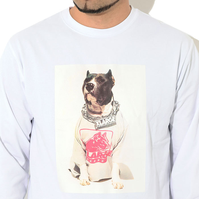 XLARGE（エクストラ ラージ） Tシャツ 長袖 X-LARGE メンズ ピットブル