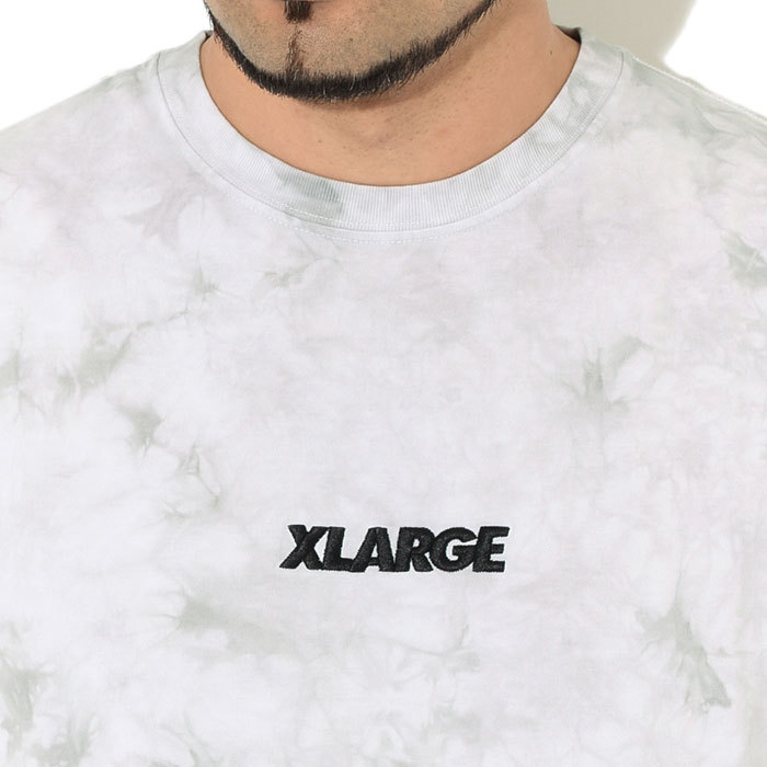 エクストララージ Tシャツ 長袖 X-LARGE メンズ スタンダード ロゴ タイダイ ( Standard Logo Tie Dye L/S Tee  トップス 101211011004 )