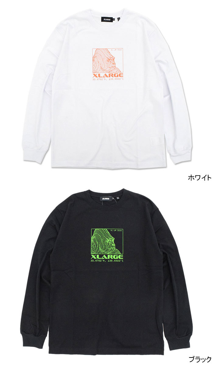 XLARGE（エクストラ ラージ） Tシャツ 長袖 X-LARGE メンズ サイバー