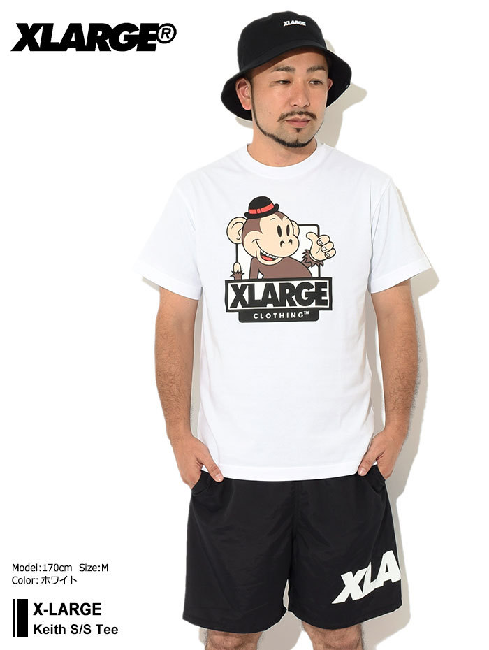 エクストララージ Tシャツ 半袖 X-LARGE メンズ キース ( Keith S/S Tee T-SHIRTS カットソー トップス  101211011038 )