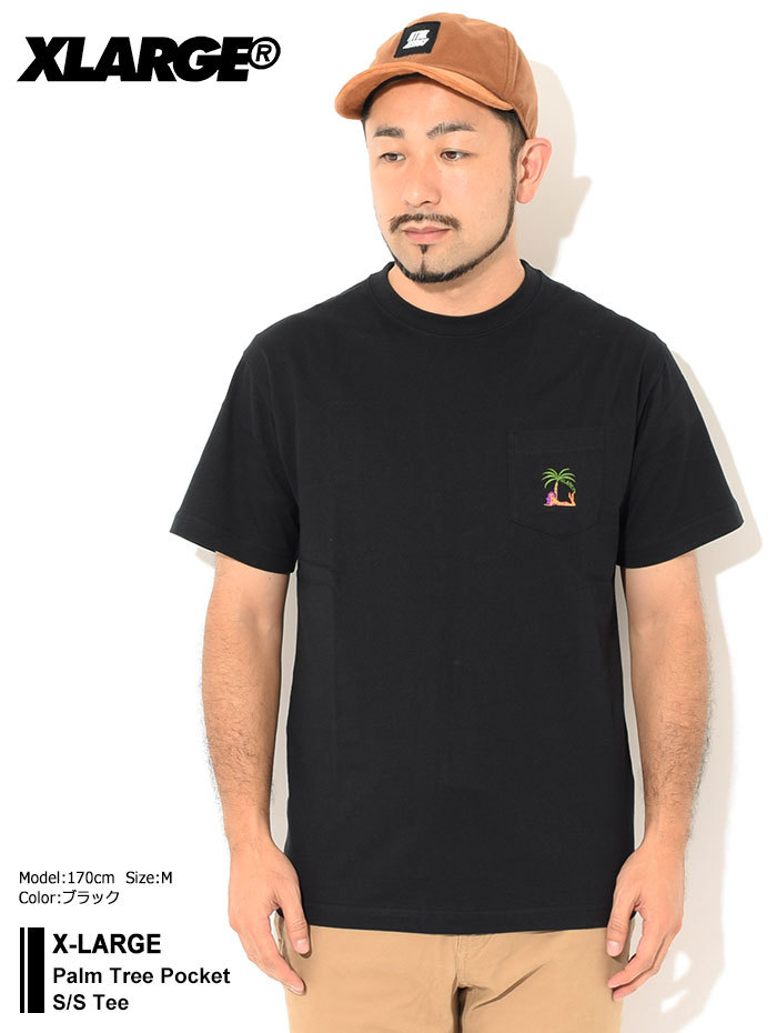 エクストララージ Tシャツ 半袖 X-LARGE メンズ パーム ツリー