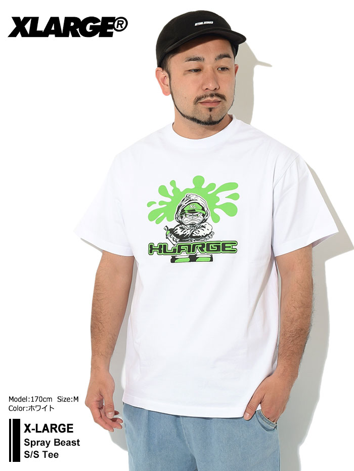 BES 「STANCE」 Tシャツ XL 激レア XLARGE / RHINE STONE SLANTED OG S/S TEE