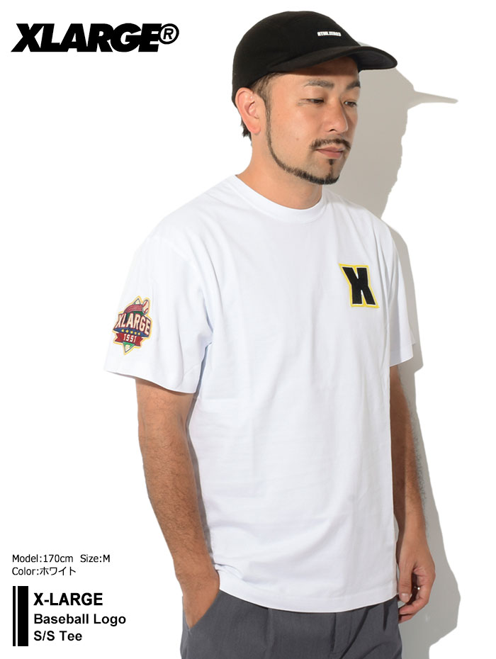 エクストララージ Tシャツ 半袖 X-LARGE メンズ ベースボール ロゴ