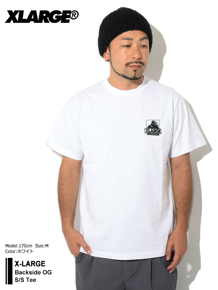 エクストララージ Tシャツ 半袖 X-LARGE メンズ バックサイド OG