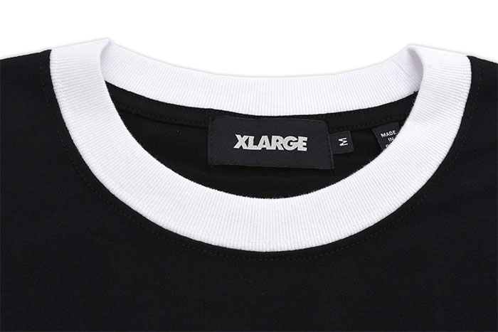 エクストララージ Tシャツ 半袖 X-LARGE メンズ パッチ リンガー ( Patched Ringer S/S Tee T-SHIRTS  カットソー トップス 101222011032 )[M便 1/1]