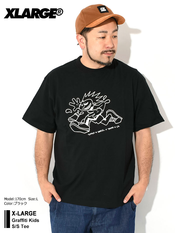 エクストララージ Tシャツ 半袖 X-LARGE メンズ グラフィティ キッズ ( Graffiti Kids S/S Tee T-SHIRTS  カットソー トップス 101241011008 )[M便 1/1] : xla-101241011008 : ice field - 通販 -  Yahoo!ショッピング