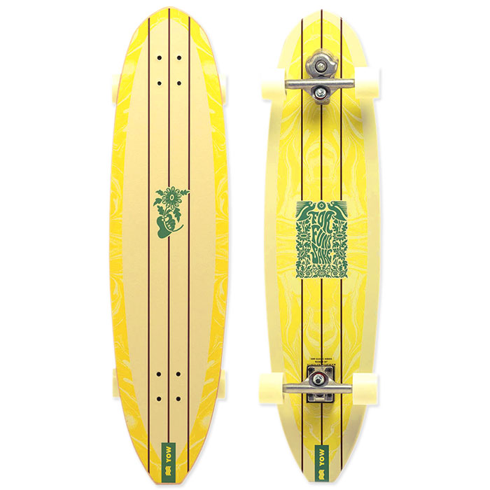 ヤウ スケボー スケートボード コンプリート YOW 40インチ 22 Waikiki