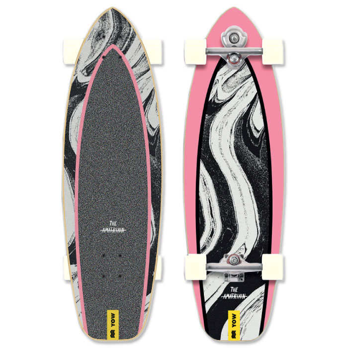 ヤウ スケボー スケートボード コンプリート YOW 33.5インチ Amatriain