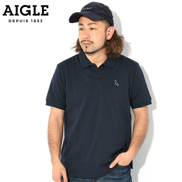 エーグル ポロシャツ 半袖 AIGLE メンズ クールマックス ( AIGLE Coolmax S/S Polo ポロ トップス メンズ 男性用 ZPHAJ03 )｜icefield｜02