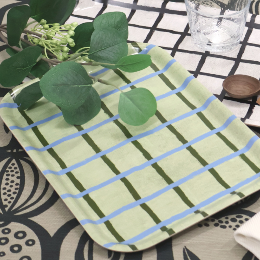 Fine Little Day RUTIG トレイ ピスタチオ 全体