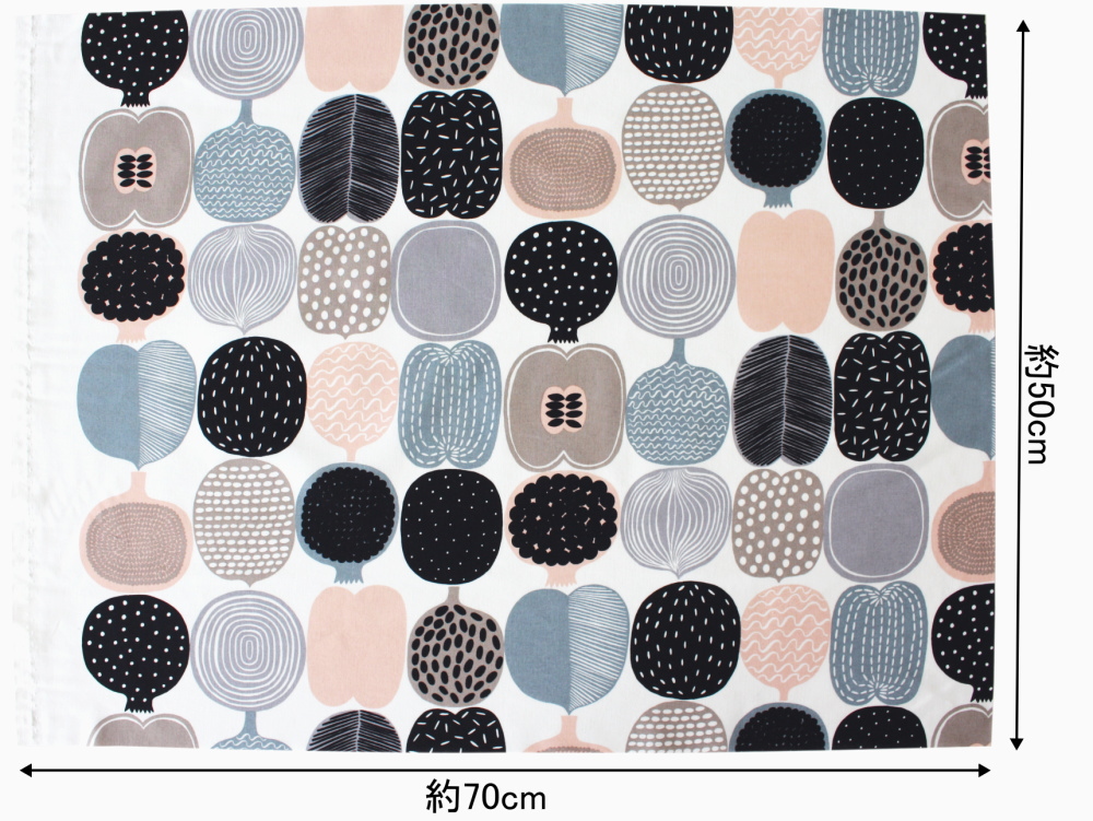 marimekko マリメッコ 生地 ハーフカット コンポッティ No.180