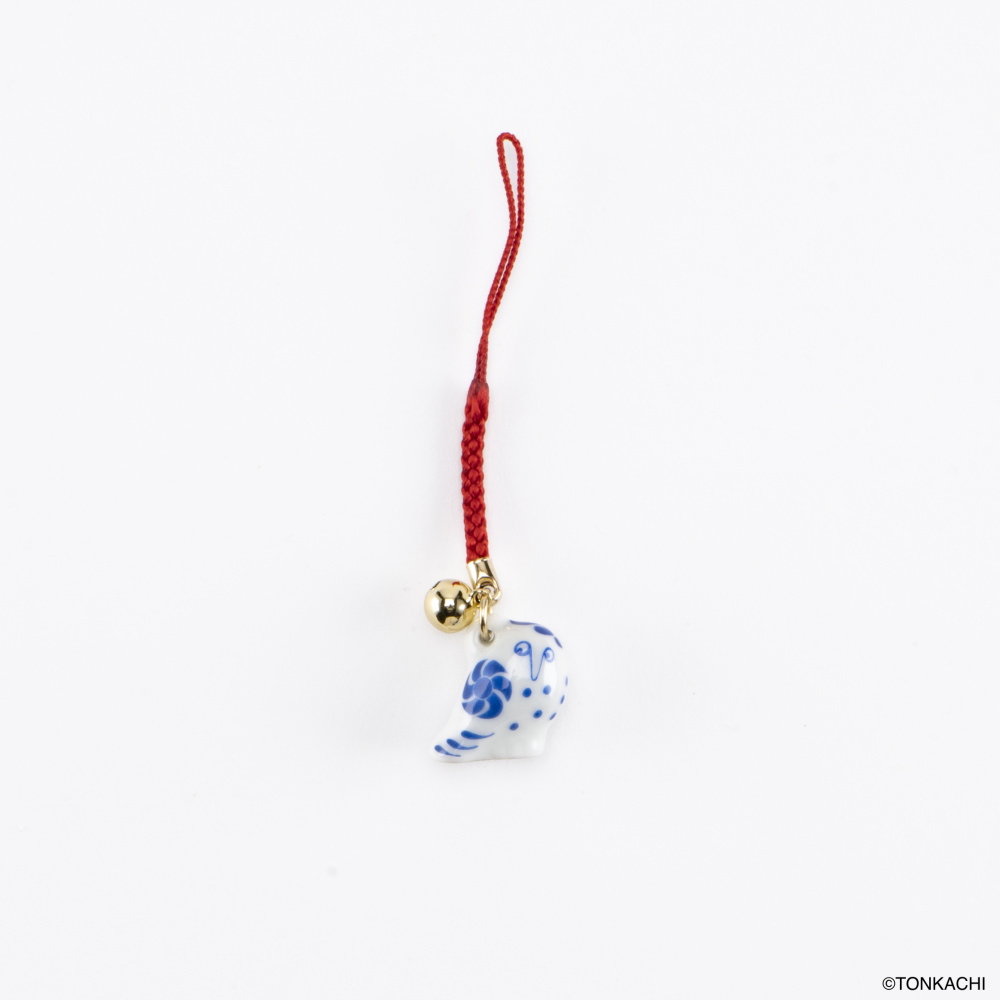 フジテレビ とくダネ 血液型選手権 キーホルダー 根付け鈴　レトロ 平成 Lisa Larson（リサラーソン） 干支 根付 こいのとり キーホルダー 干支