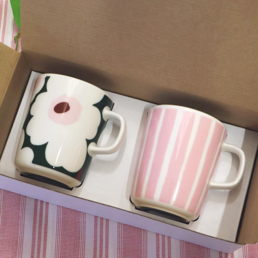 Marimekko食器セット ピンク花柄 marimekko マリメッコ ピンク花柄