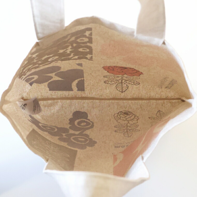 マリメッコ トートバッグ Je Vankka 開口部