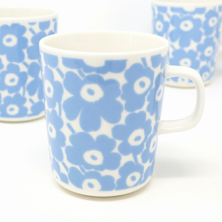 [marimekko] マグカップ 250ml PIKKUINEN UNIKKO ライトブルー メイン画像