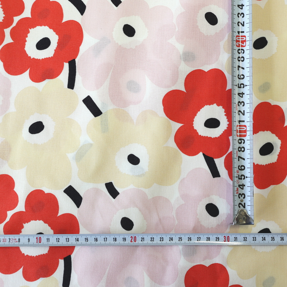 マリメッコ 生地 柄サイズ目安