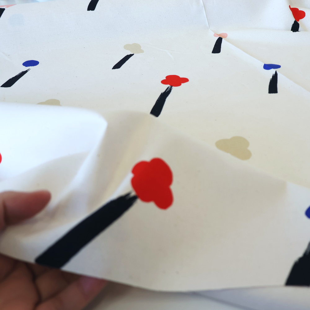 Marimekko ILO 生地 素材感