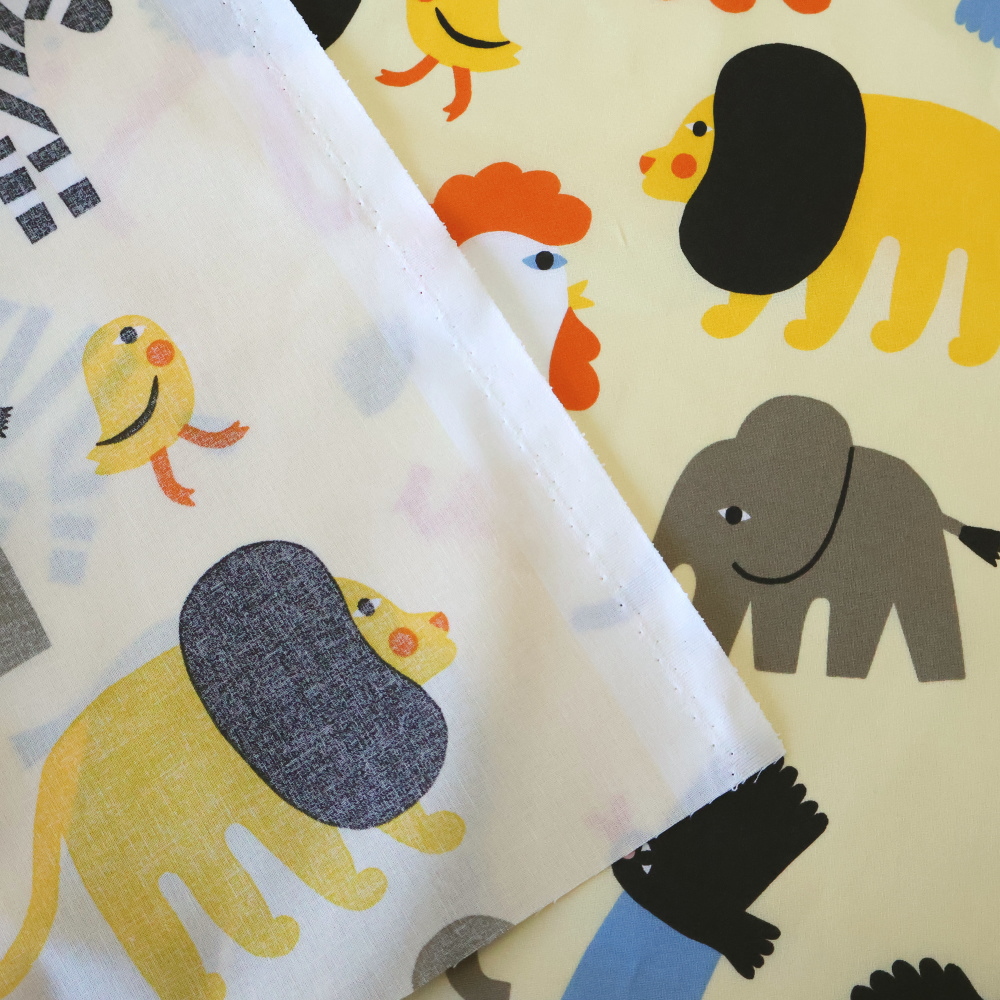 marimekko（マリメッコ） 生地 ティーコニ ライトイエロー 巾147cm