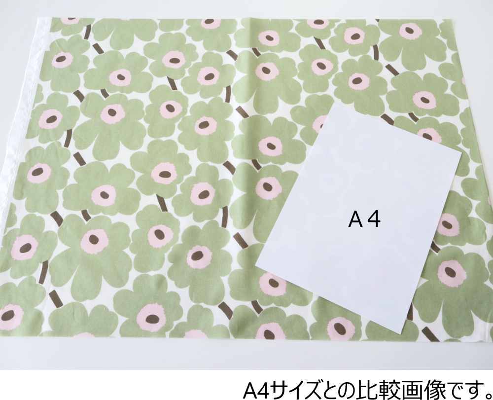 Mini Unikko A4サイズ比較