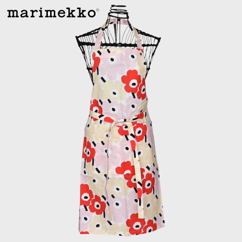 マリメッコ UNIKKO エプロン 全体