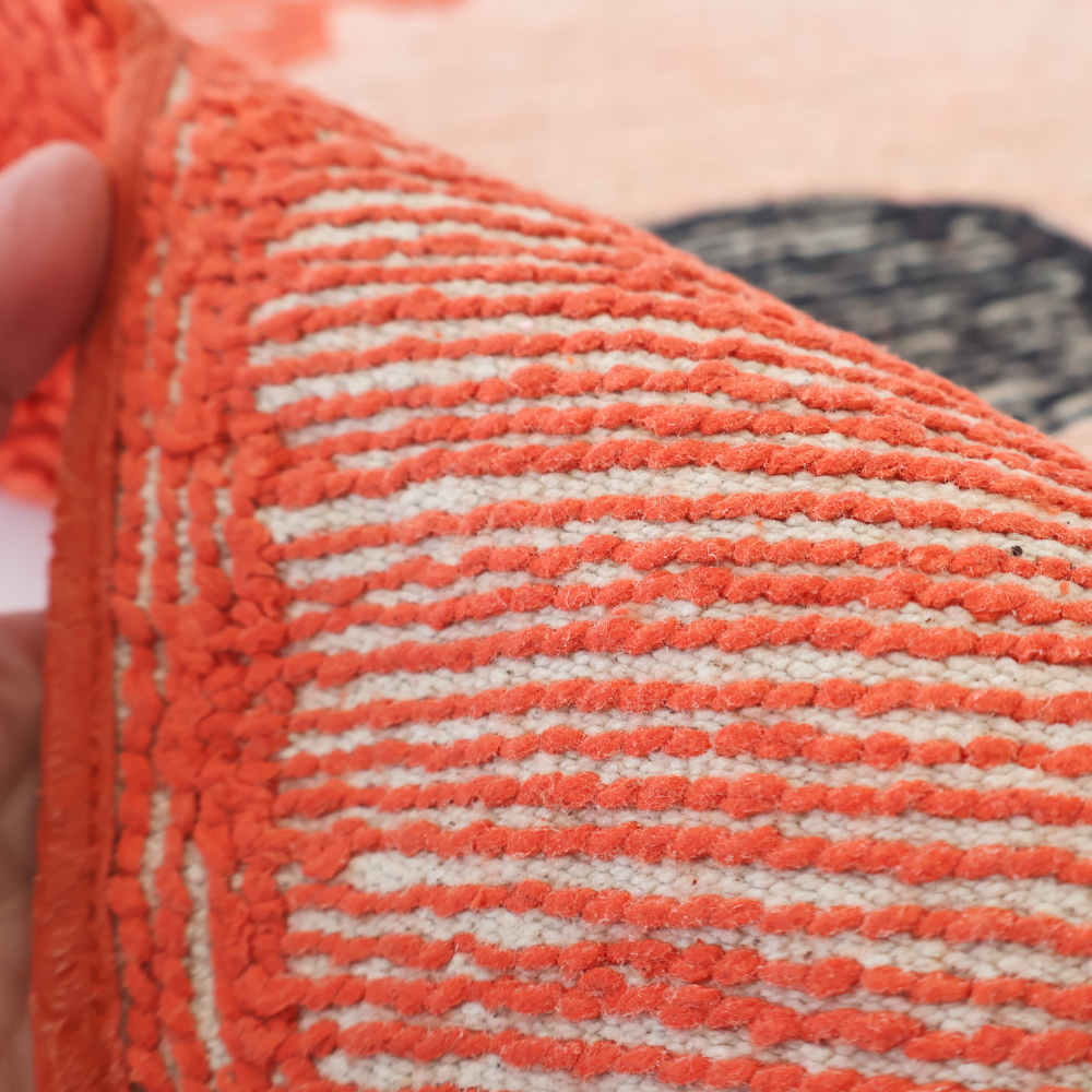 Unikko バスマット 裏側の様子