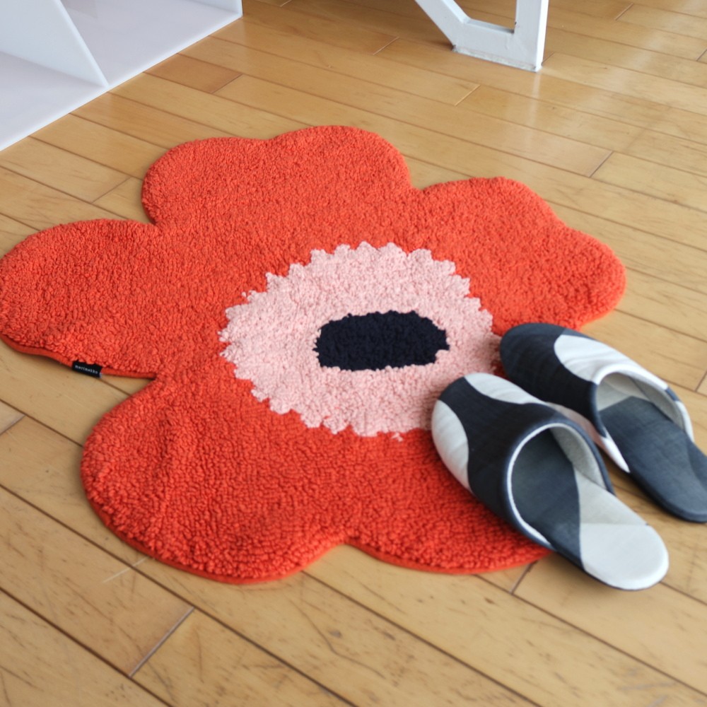 Unikko バスマット 使用イメージ