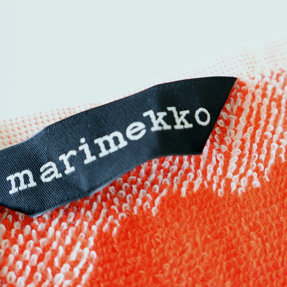 Unikko ミニタオル 織りの表情