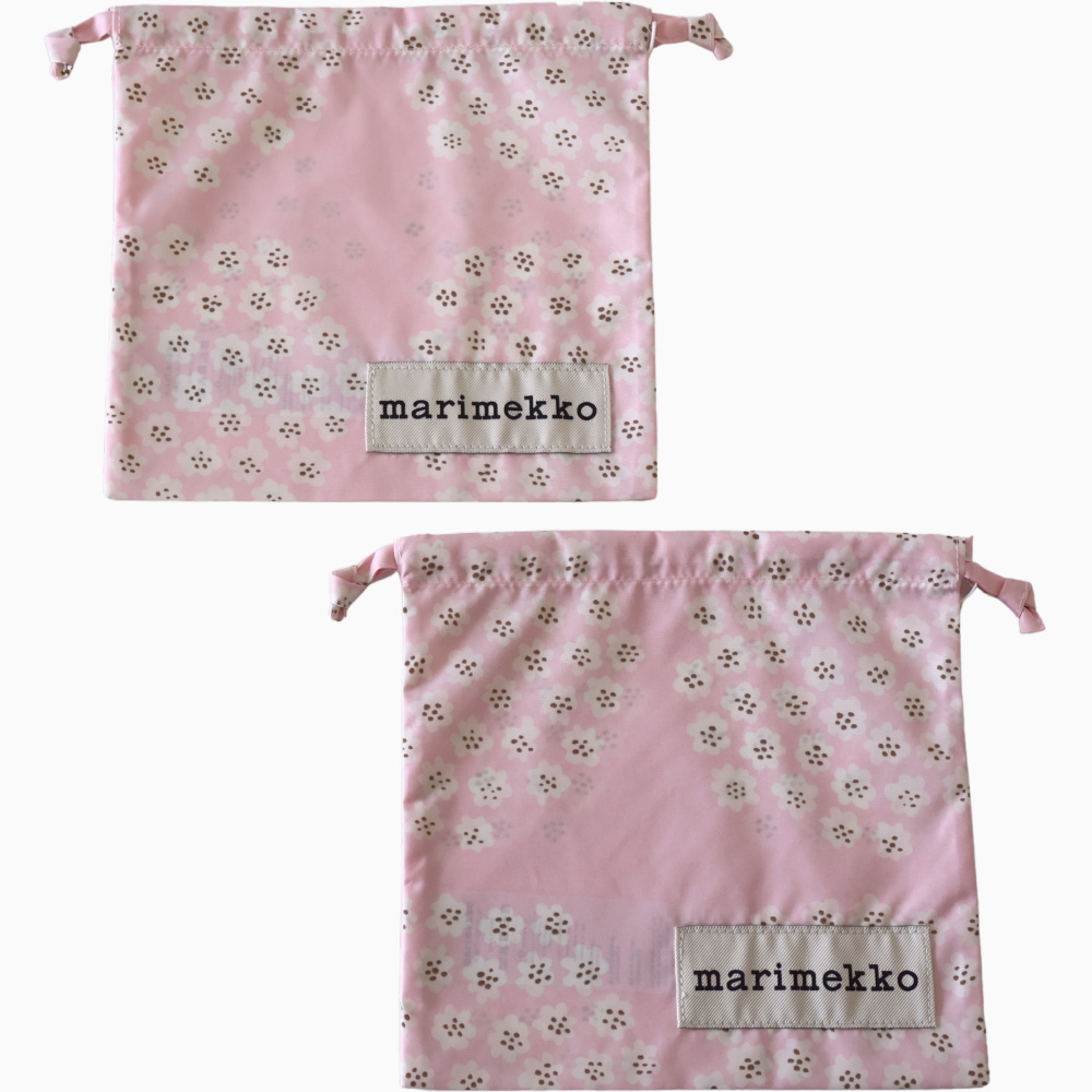 PUKETTI 巾着 表裏の様子