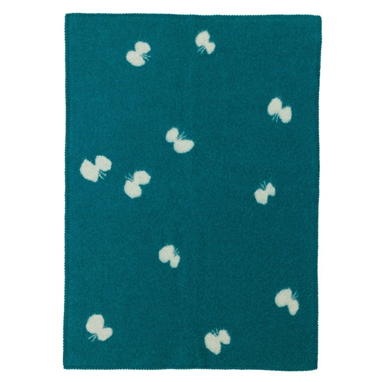 KLIPPAN（クリッパン） ブランケット ミニ ウール ちょうちょ CHOUCHO