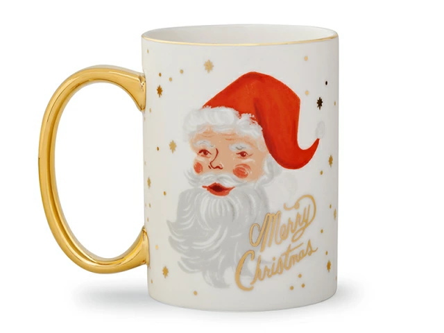 ライフルペーパー マグカップ サンタクロース サンタ クリスマス 赤 緑