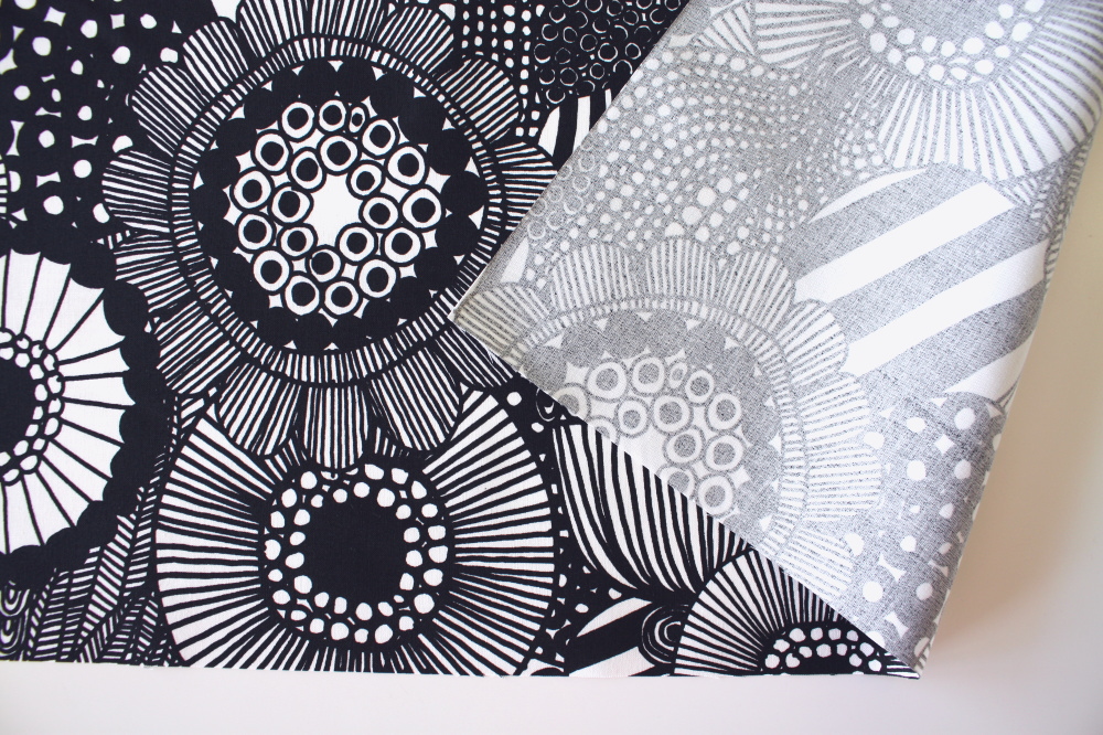 マリメッコ ハーフカットクロス 表裏