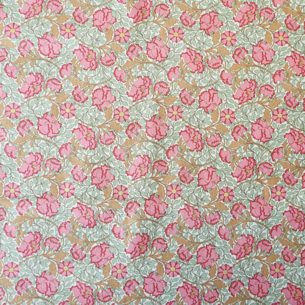 Flora Coral 柄全体