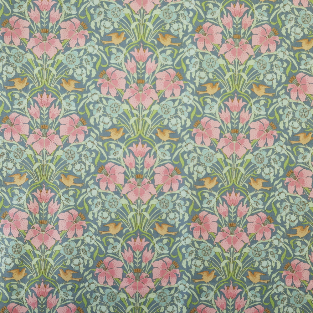 Songbird Blue 柄全体