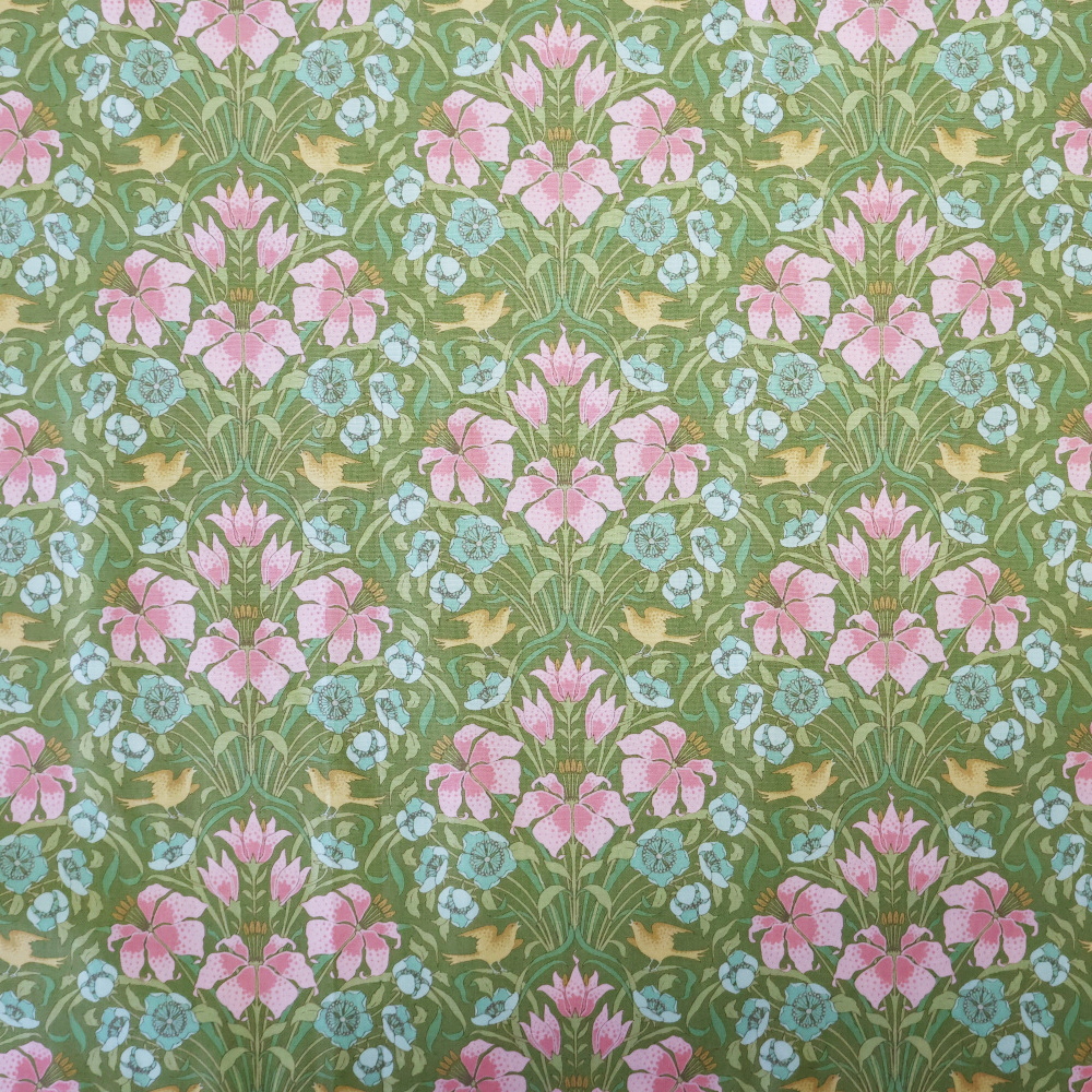 Songbird Green 柄全体