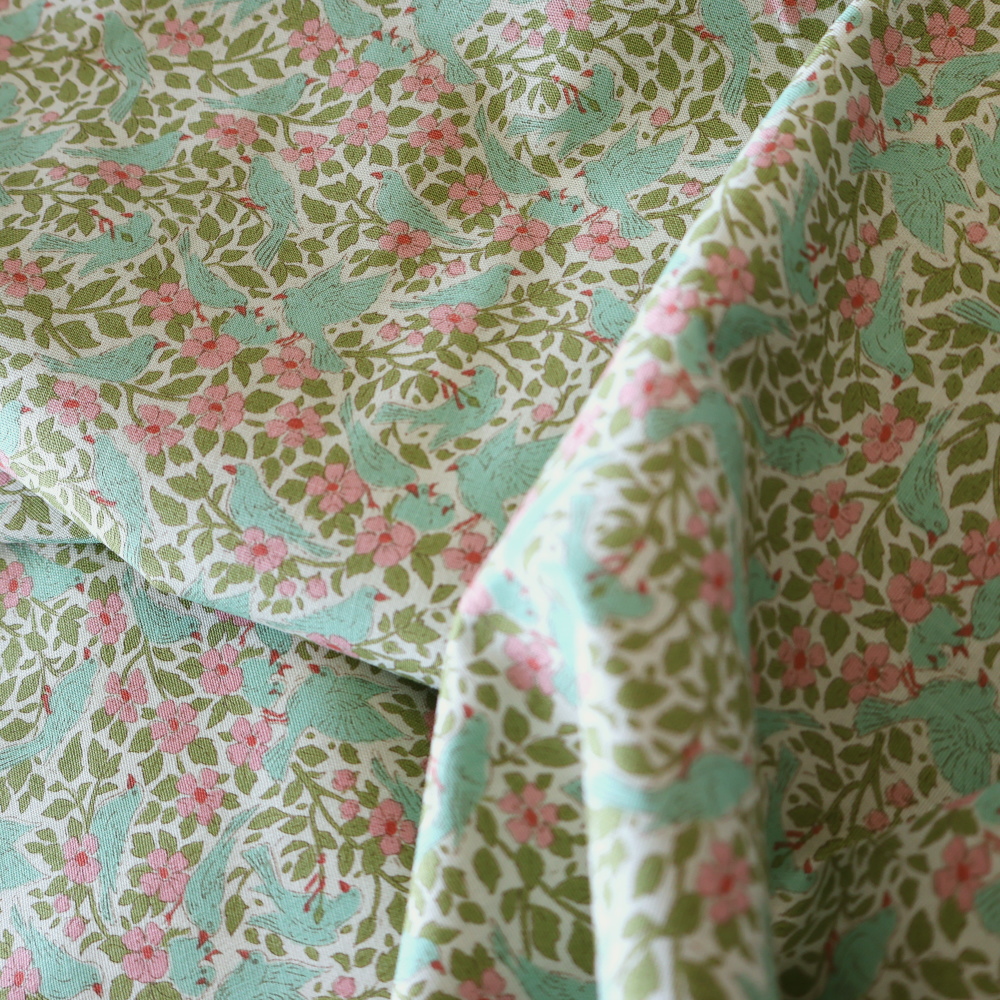 生地の表情アップ