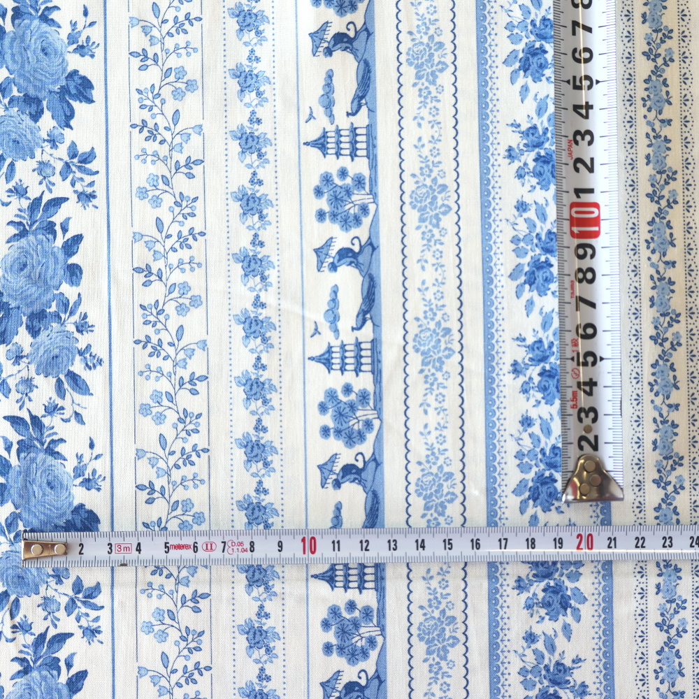Borders Blue 柄サイズ