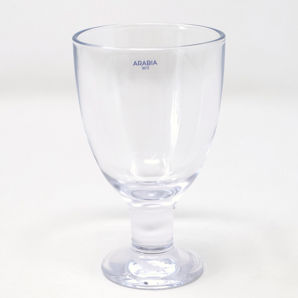 グラス・カップ・酒器 Arabia oiva. Fauua ARABIA（アラビア） グラス ユニバーサル グラス ヴァーナ 足つき