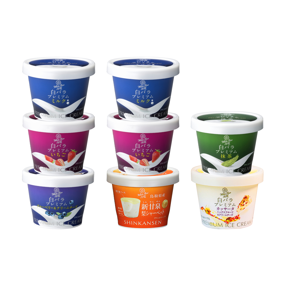 秦森康屯　白バラ 秦森康屯 白バラ