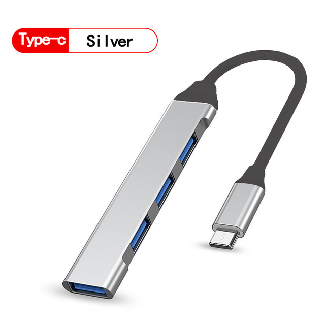 USBハブCタイプUSB 3.0,4ポート,マルチプラグアダプター,otg,macbook pro 13 15 air mi pro,Huaweiコン｜ichi-shop｜05