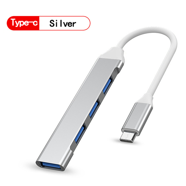 USBハブCタイプUSB 3.0,4ポート,マルチプラグアダプター,otg,macbook pro 13 15 air mi pro,Huaweiコン｜ichi-shop｜11
