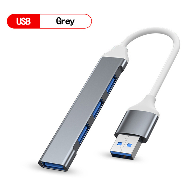 USBハブCタイプUSB 3.0,4ポート,マルチプラグアダプター,otg,macbook pro 13 15 air mi pro,Huaweiコン｜ichi-shop｜06