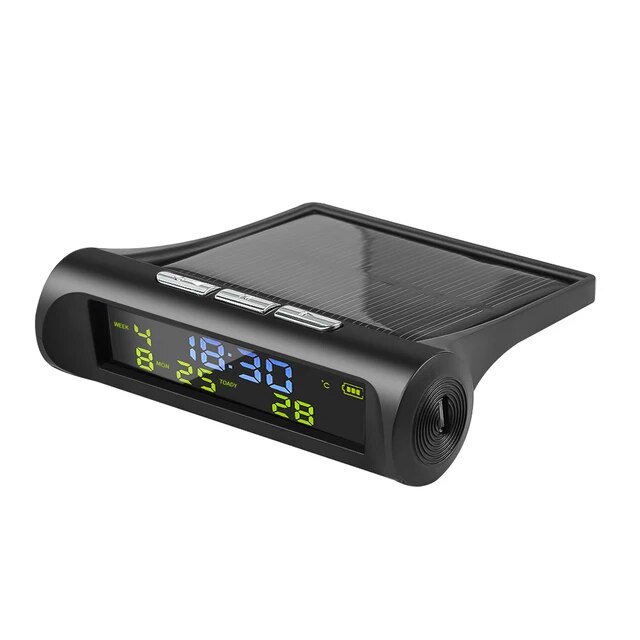 車のUSB,カレンダー,温度表示,自動アクセサリーを備えたインテリジェントデジタル時計｜ichi-shop｜02