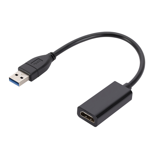 USB-HDMIアダプター,HD 1080p,ラップトップおよびデスクトップコンピューターと互換性のある外部USBコネクター｜ichi-shop｜02